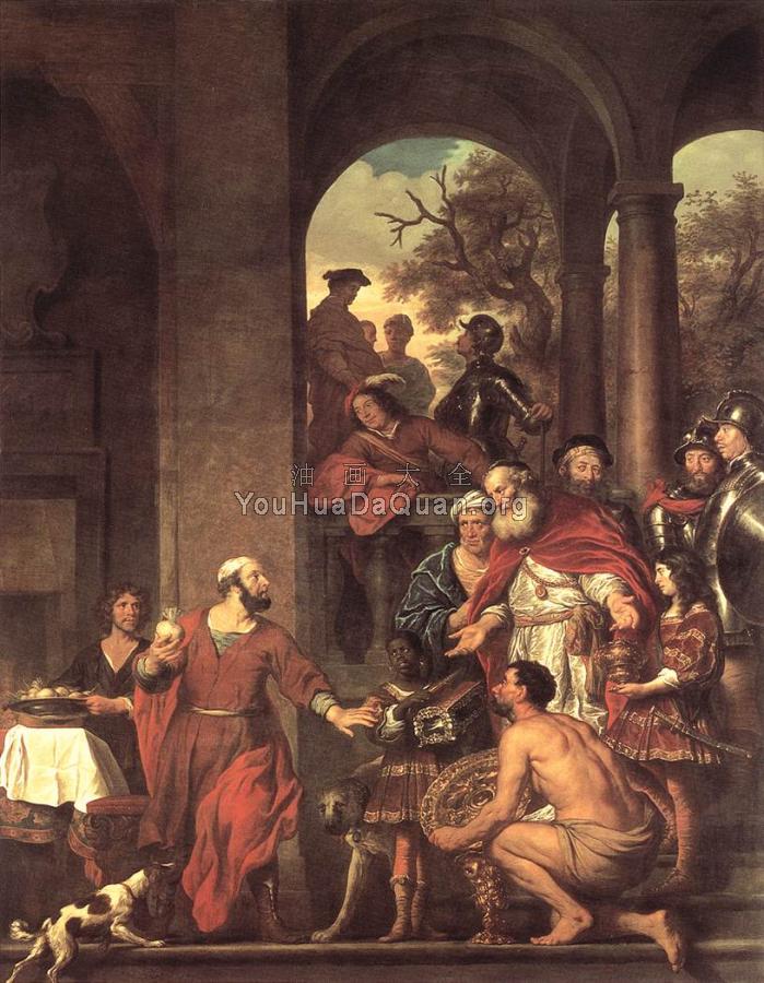 Curius Dentatus Preferring Turnips to Gold - 霍弗特·特尼斯·弗林克